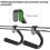 Pull--Handtag Multifunktionshandtag för Hakan Hemmagym Kabeldragsystem LAT-Pulldown-Träningstillbehör 2