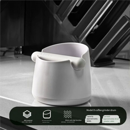 Coffee Knock Box Grind Dump Bin Anti Slip Removable Grounds for Goods Accessories Espresso Maker Tools 1