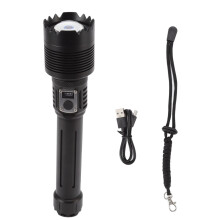 Újratölthető LED zseblámpa 6000LM XHP360, 5 üzemmód,