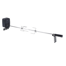 Kit de Barbecue Rotatif Stable avec Moteur Rotatif, Capacité de Charge de 15 Kg, pour Jardin et Extérieur