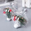 12-Pack Clear Plastic Christmas Baubles8cm 6