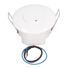 Luminária de teto com sensor de movimento ABS 100-240 VCA