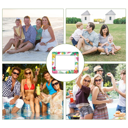 Hawaiian Inflatable Photo Booth Frame70x60cm PVC 1