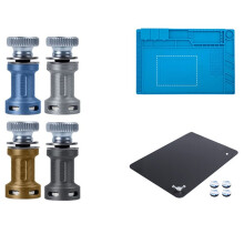 PCB Circuit Board Magnetic Column Fixture Phone Repair Motherboard Jig Column Welding Clamp with Heat Insulation Pad
