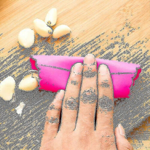 Food Grade Silicone Garlic Peeler Kitchen Tool 1
