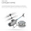 Remote Control Helicopter 4K Dual Camera 25x4x11cm Grey, Obstacle Avoidance 11