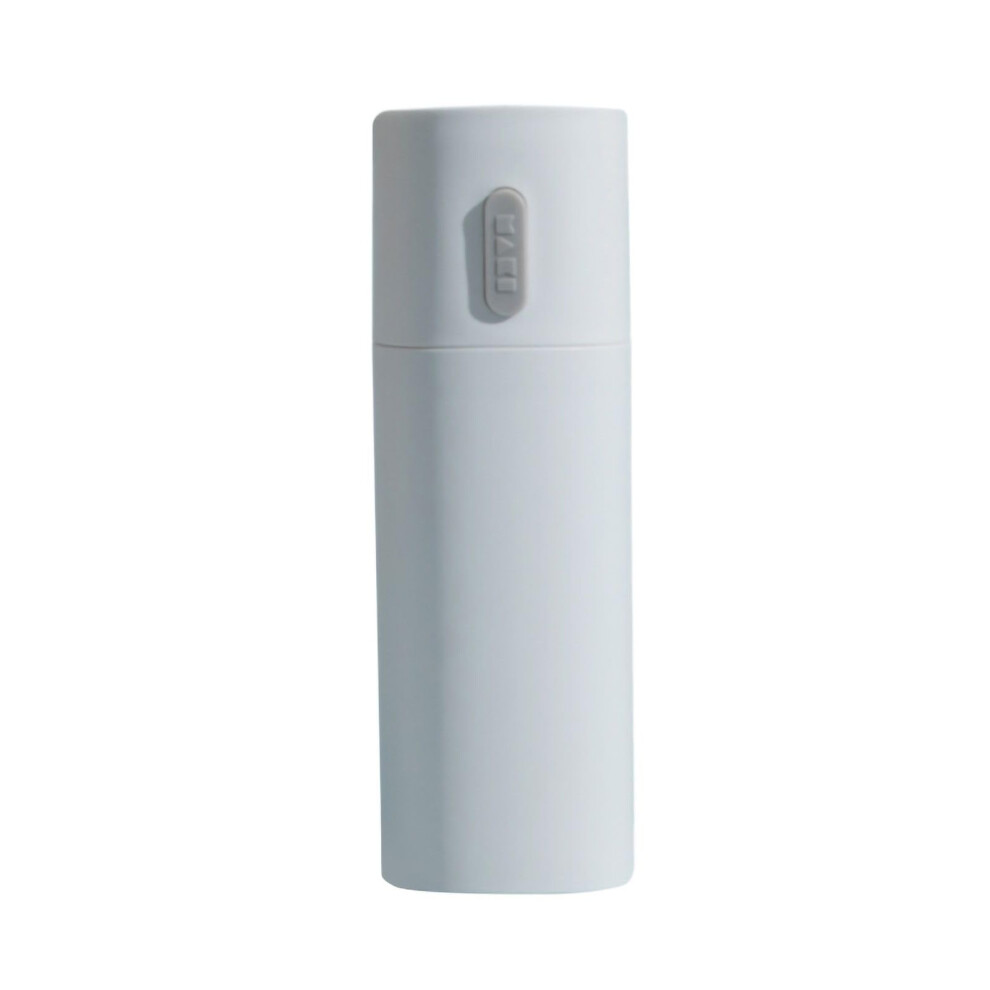 White Travel Toothbrush Case With Moistureproof Seal, Lightweight Durable 2In1 Rinse Cup Holder,