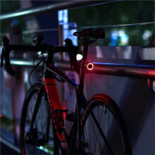 ROCKBROS Brake Bicycle Tail Light MTB Road Seatpost Saddle Bike Rear Light Waterproof USB Charging Cycling Taillight
