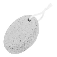 Natural Volcanic Pumice Stone for Feet Callus Removal with Ergonomic Grip Pedicure Exfoliator White