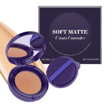 Full Coverage Waterproof Under Eye Concealer for Women, Long Lasting Sweatproof Matte Finish Hydrating Formula