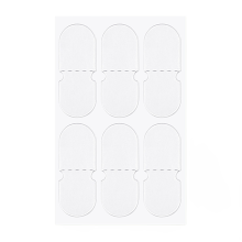 Unsichtbare Ohraufkleber, Ohrband – 10 Blatt Matte