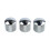 Silver Electric Bass & Guitar Volume Control Knobs 3Pcs Tuning Potentiometers 2