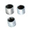 Silver Electric Bass & Guitar Volume Control Knobs 3Pcs Tuning Potentiometers 5