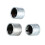 Silver Electric Bass & Guitar Volume Control Knobs 3Pcs Tuning Potentiometers 10