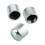 Silver Electric Bass & Guitar Volume Control Knobs 3Pcs Tuning Potentiometers 13