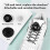 2pair Automatic Shoelaces with Rotating Buckle, No-Tie Thick Rope Design for Sneakers 3