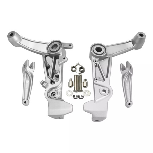 Motorcycle Driver Footpegs Footrests Bracket for  RS660  660 2021-2025 1