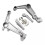 Motorcycle Driver Footpegs Footrests Bracket for  RS660  660 2021-2025 4