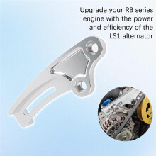 Alternator Conversion Bracket RS014-SL-BHW for Rb30 Rb26 Rb25 Rb20 R32 Engine Alternator Bracket