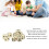 30PCS Beige 16MM Plastic Dice Set for Board & Math Games 5
