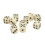 30PCS Beige 16MM Plastic Dice Set for Board & Math Games 14