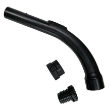 Cabo curvo de plástico para aspirador de pó Miele, compatível com os modelos C1, C2, C3 e todos os aspiradores de pó da série S da Miele.