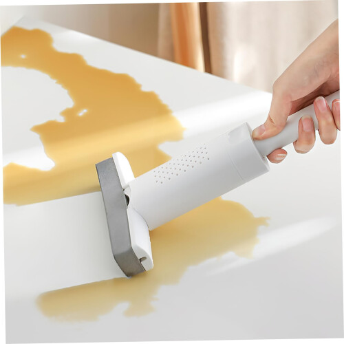 Handheld Cleaning Mop with Soft Sponge Head for Kitchen and Bathroom, Compact Design for Easy Storage 1