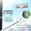 56 Inch Window Cleaning Kit with Extension Pole, 2in1 Bendable Head Squeegee for  Windows 2