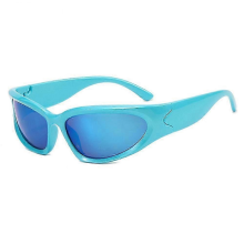 (Μπλε)20896 Αθλητικά γυαλιά ηλίου για άνδρες, γυναίκες, αντι-UV προστασία, οδήγηση, ψ