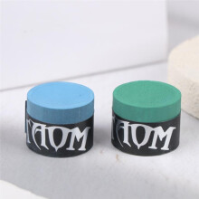 Billiard Chalk with Storage Box No-Slip Billiard Chalks Pool Cue Stick Chalk Snooker Easy Powder Billiard Accessories A