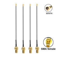4Pcs 5G 4G LTE Antenna 600-6000MHz SMA Male with U.FL MHF4 Pigtail for RM530N-GL RM520N-EU RM500Q-AE RM510Q-GL Modem