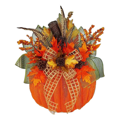 Halloween Wreath Silk Cloth28x28cm