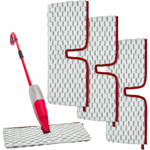 Microfibre spray mop pads for Vileda ProMist MAX, 3 pcs set