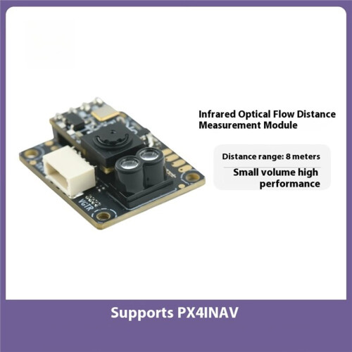 1PCS 8m TOF Infrared Optical Flow Sensor Module for Drone I2C Altitude Hold & Obstacle Avoidance Range Finder UART