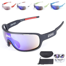 Óculos de Sol Polarizados Poc Outdoor para Ciclismo, Esportes ao Ar Livre, Óculos de Proteção para Mountain Bike, Resistentes ao Vento e com