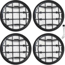 Kit com 4 filtros HEPA de reposição para aspirador robô das séries 7000 e 8000 (XC7053, XC7055 e XC7057) - Preto - 21 szbym
