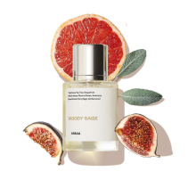 Kit com 2 Perfumes Woody Sage – Eau de Parfum de Luxo de Longa Duração com Sálvia Amadeirada e Sal Marinho, 100ml