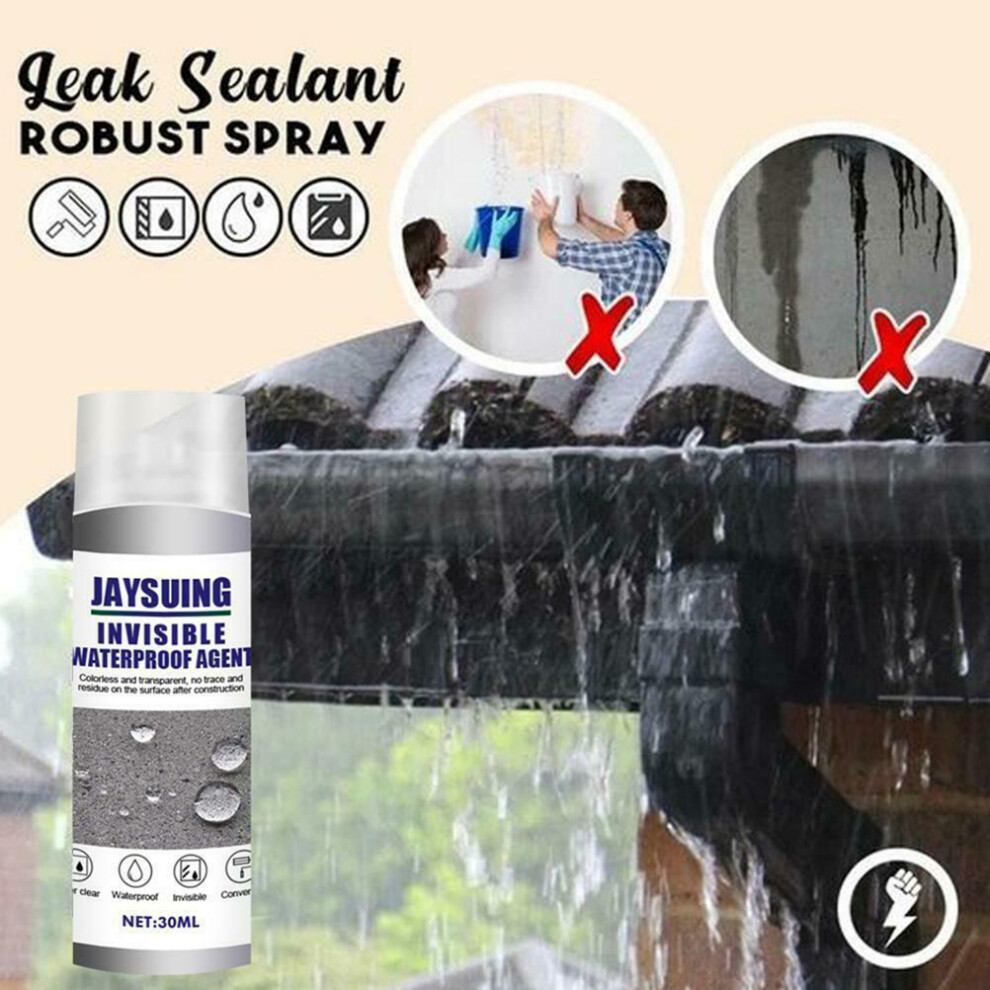 30Ml Super Polymer Waterproof Sealant, Invisible, Leak Proof, 103Cm 5001390111463