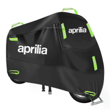 (4XL XXXXL für 250 cm) Geeignet für Motorradabdeckung, wasserdichte Outdoor-Roller-UV-Schutz-Regenabdeckung für Aprilia RSV4 RS660 RS4 RS125