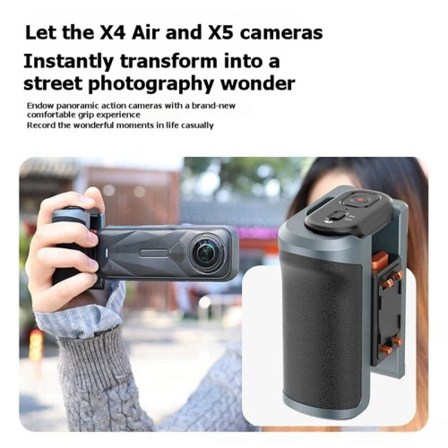 Remote Control Street Grip Holder for  X5/X4 Air Panoramic Camera Accessories with Shutter Button 2