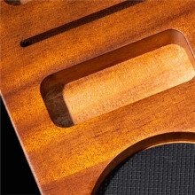 Coffee Tamper Station with Wood Base and Portafilter Holder for 51mm and 58mm Handles Epsresso Portafilter Coffee Tools