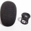 Microphone Foam Cover Windscreen Sponge Plastic Snap Inside for  Beta98 MX412 MX418 Gooseneck Table Microphone 4
