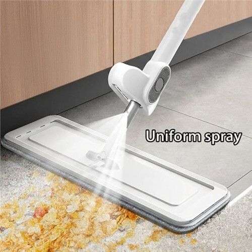 Flat Mop Squeeze Magic Microfiber Cloth Acarid Cleaner Floor Mop Hand Washing Squeegee Easy to Drain 2