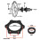 Bike Hub Adapter Disc Brake Bicycle Brake Disc Conversion Base Compatible with Boost Hub Conversion Bicycle Front Gasket 10