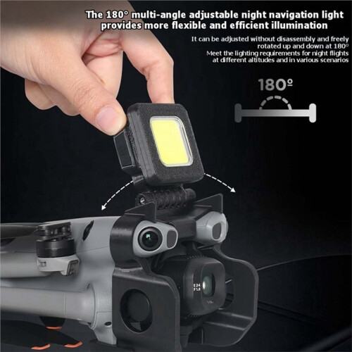 Drone Night Flight Light for   5 Pro Drone Accessories Top-Mounted Searchlight LED Navigation Light