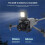 Drone Night Flight Light for   5 Pro Drone Accessories Top-Mounted Searchlight LED Navigation Light 7