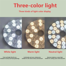 Intelligent LED Panel Light with 3-Color Chip, Easy Installation