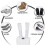 Retractable Boot Dryer,Electric Shoe Dryer and Glove Dryer with Timer Quick Drying Remove Damp Odor EU Plug 3
