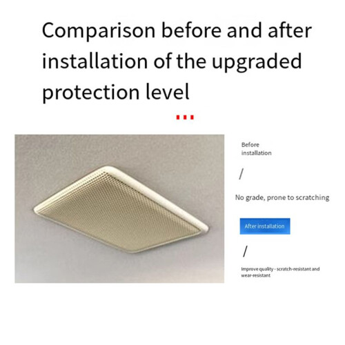 Car Interior Speaker Decorative Frame Roof Speaker Frame for  Alphard/Vellfire 30 Series 2