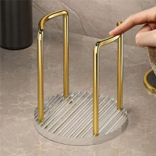Luxury Cup Storage Holder Water Tea Cups Dispenser Rack Shelf Mug Display Stand Home Organizer Double Cup